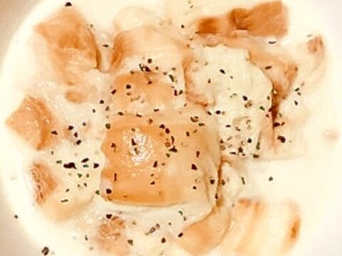 母親の介護食・嚥下食に豆乳クロワッサンパン粥